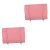 Cabilock 2 Piezas Neceser Roll-on Neceser De Viaje para Mujer Estuche De Viaje para Artículos De Aseo Mujer Kit De Viaje para Mujeres Bolsa De Aseo Bolso De Mano Tela Oxford Plegable Perder